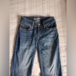 Wrangler boot cut size 00 length 34 low rise